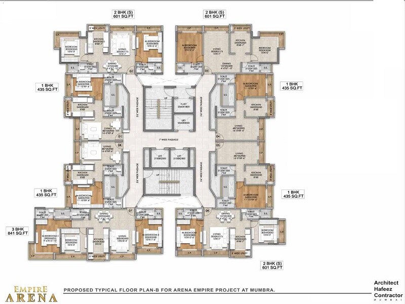 Empire Arena Square Floor Plans 2