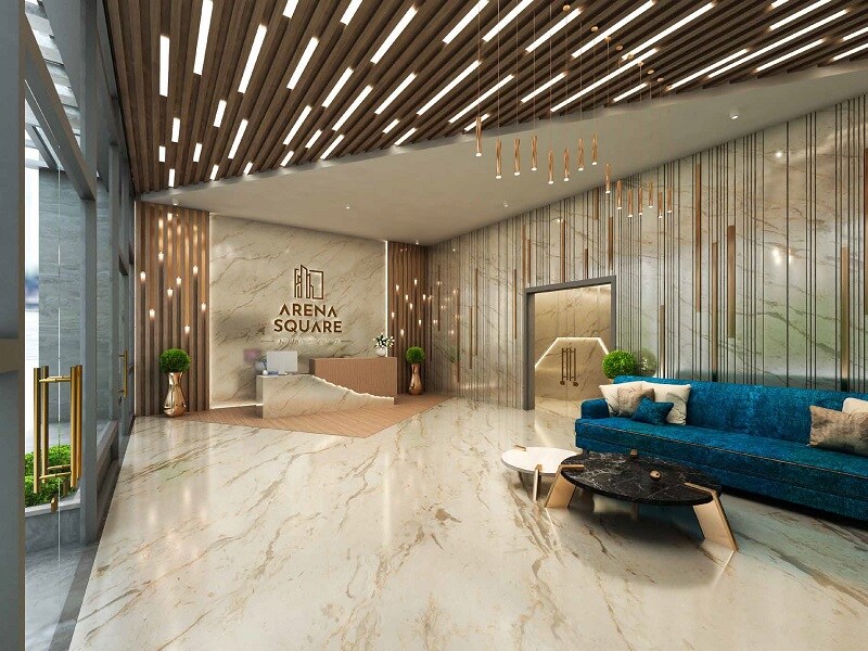 Empire Arena Square Lift Lobby Image