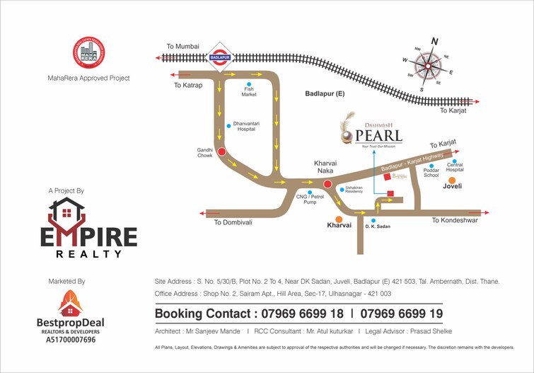 Empire Dashmesh Pearl Location Image