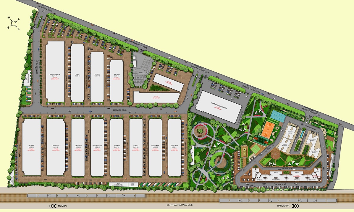 Empire Industrial Centrum Master Plan Image