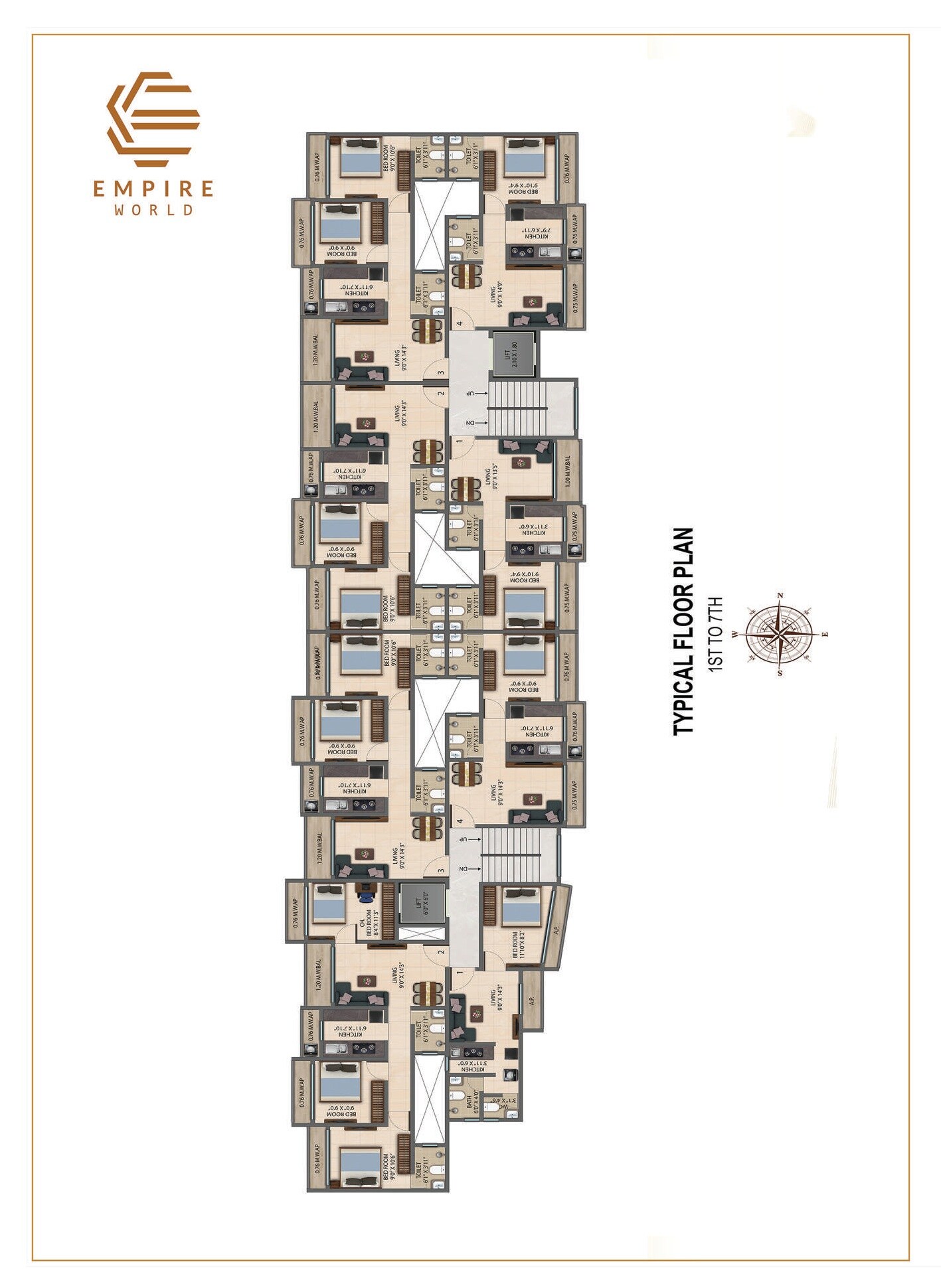 Empire World Floor Plans 1