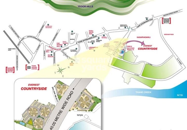 Everest Countryside Petunia Location Image