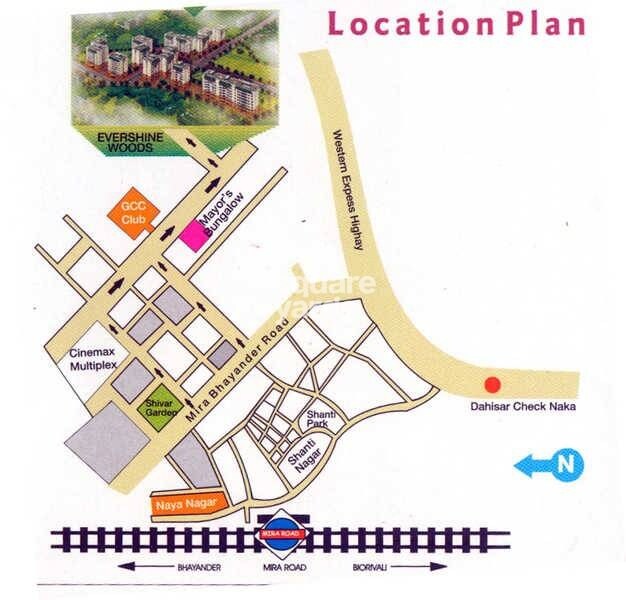 Evershine Woods Location Image