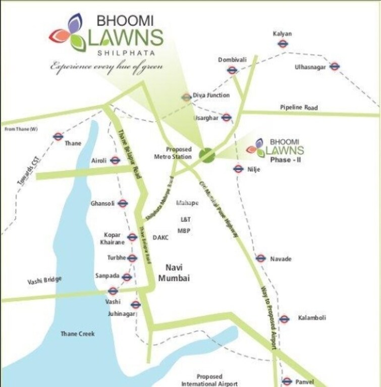 Gajraj Bhoomi Lawns Phase I Location Image