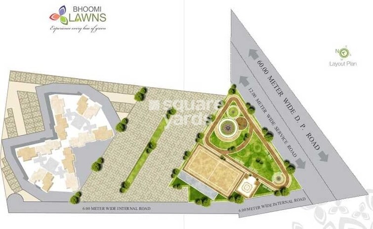 Gajraj Bhoomi Lawns Phase I Master Plan Image