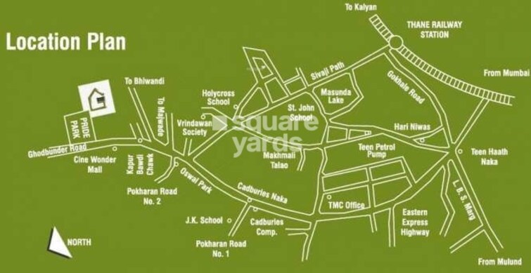 Gala Lifestyle Pride Residency Location Image