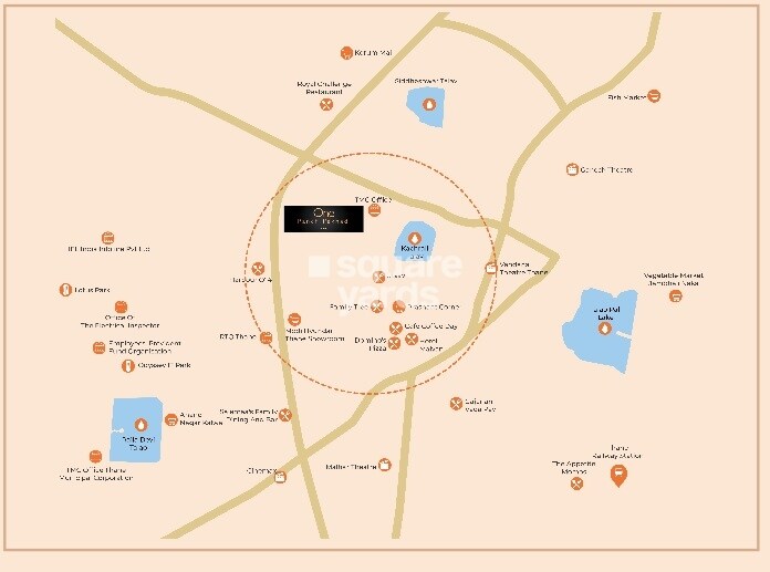 Gala One Panchpakhadi Location Image