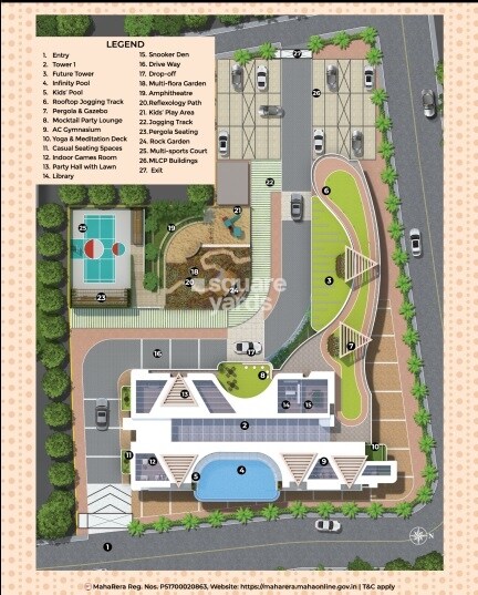 Gala One Panchpakhadi Master Plan Image