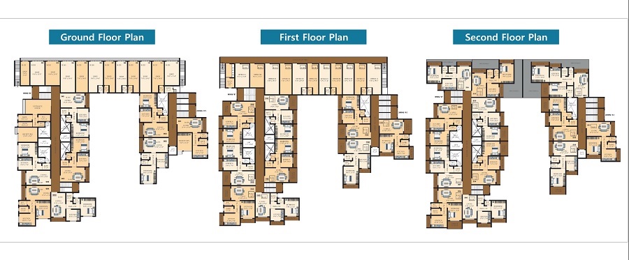 Ganapati Residency Badlapur Floor Plans