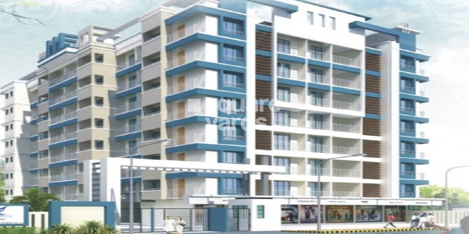 Ganpati Residency Tower View