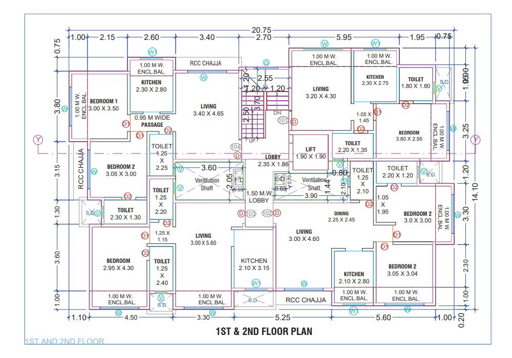 Ganraaj Shreyas Floor Plans