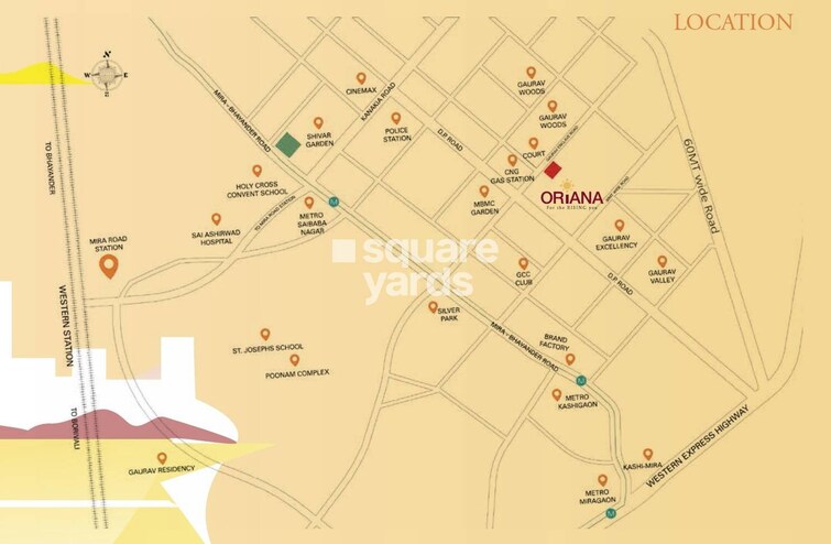 Gaurav Enclave I Location Image