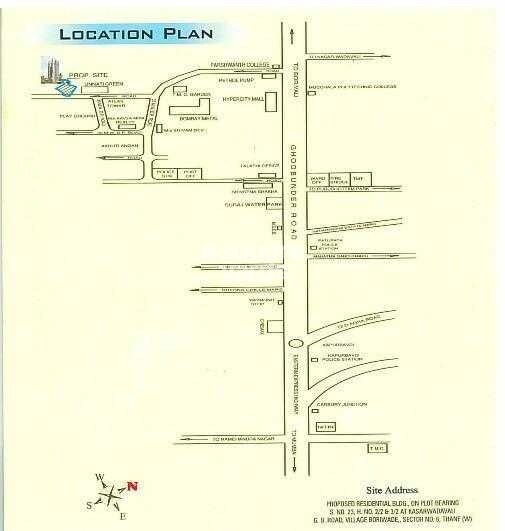 Gaurav Purushottam Nayan Apartment Location Image