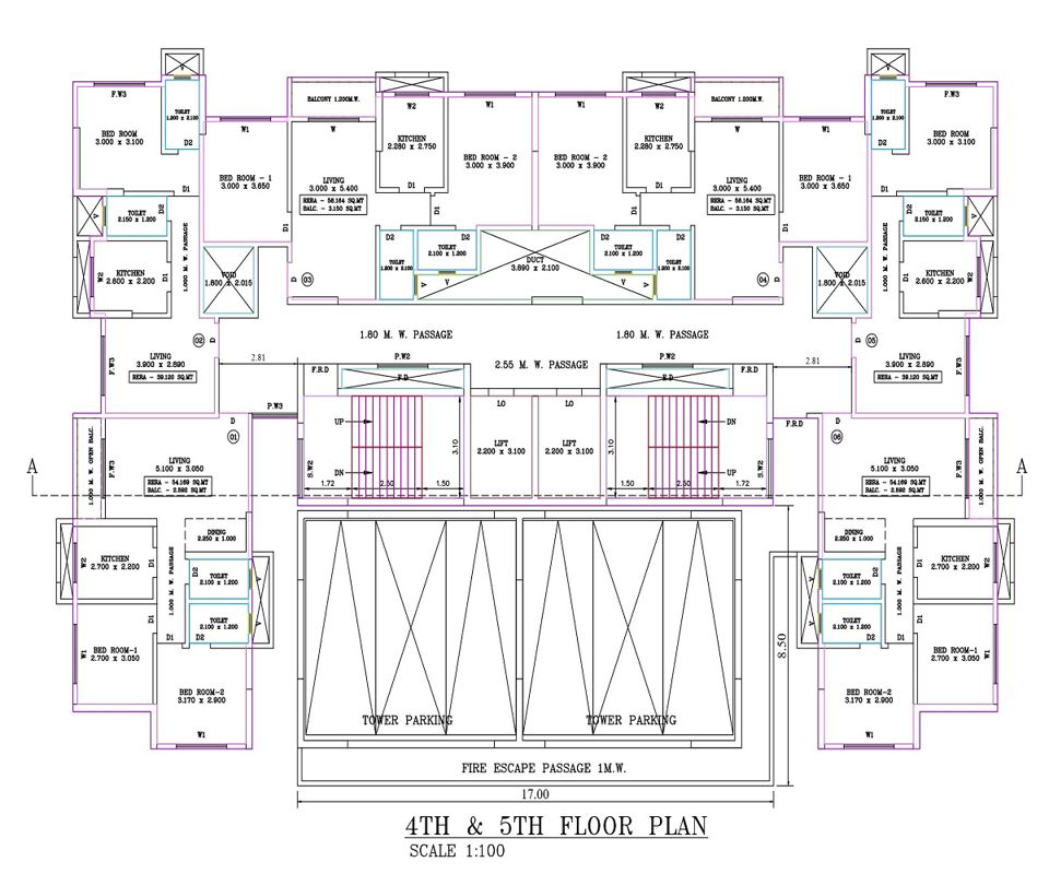 Gayatri Pinnacle West Floor Plans