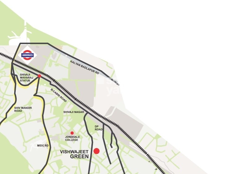 GBK Vishwajeet Greens Location Image