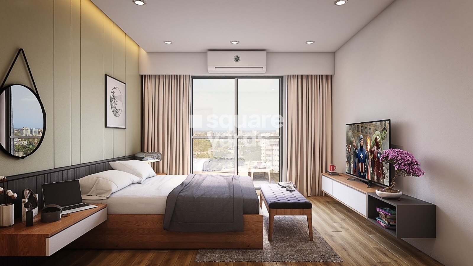 GBK Vishwajeet Pink City Apartment Interiors 1