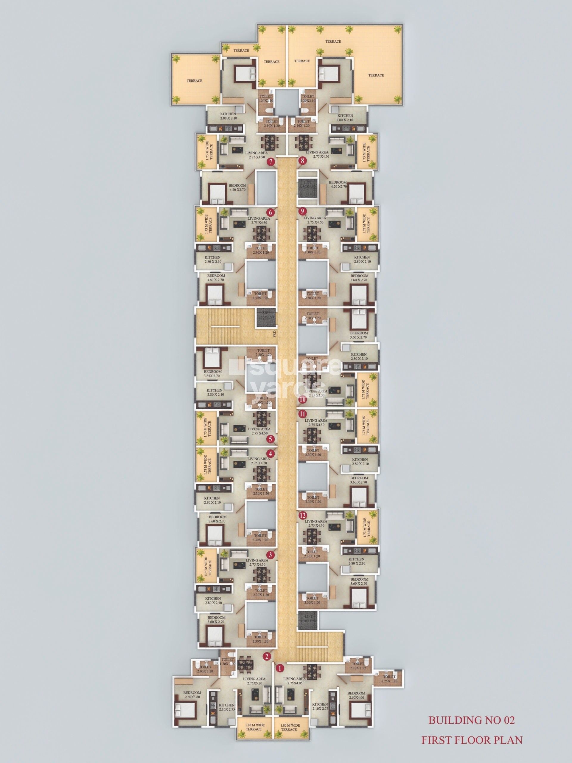 GBK Vishwajeet Pink City Floor Plans 1