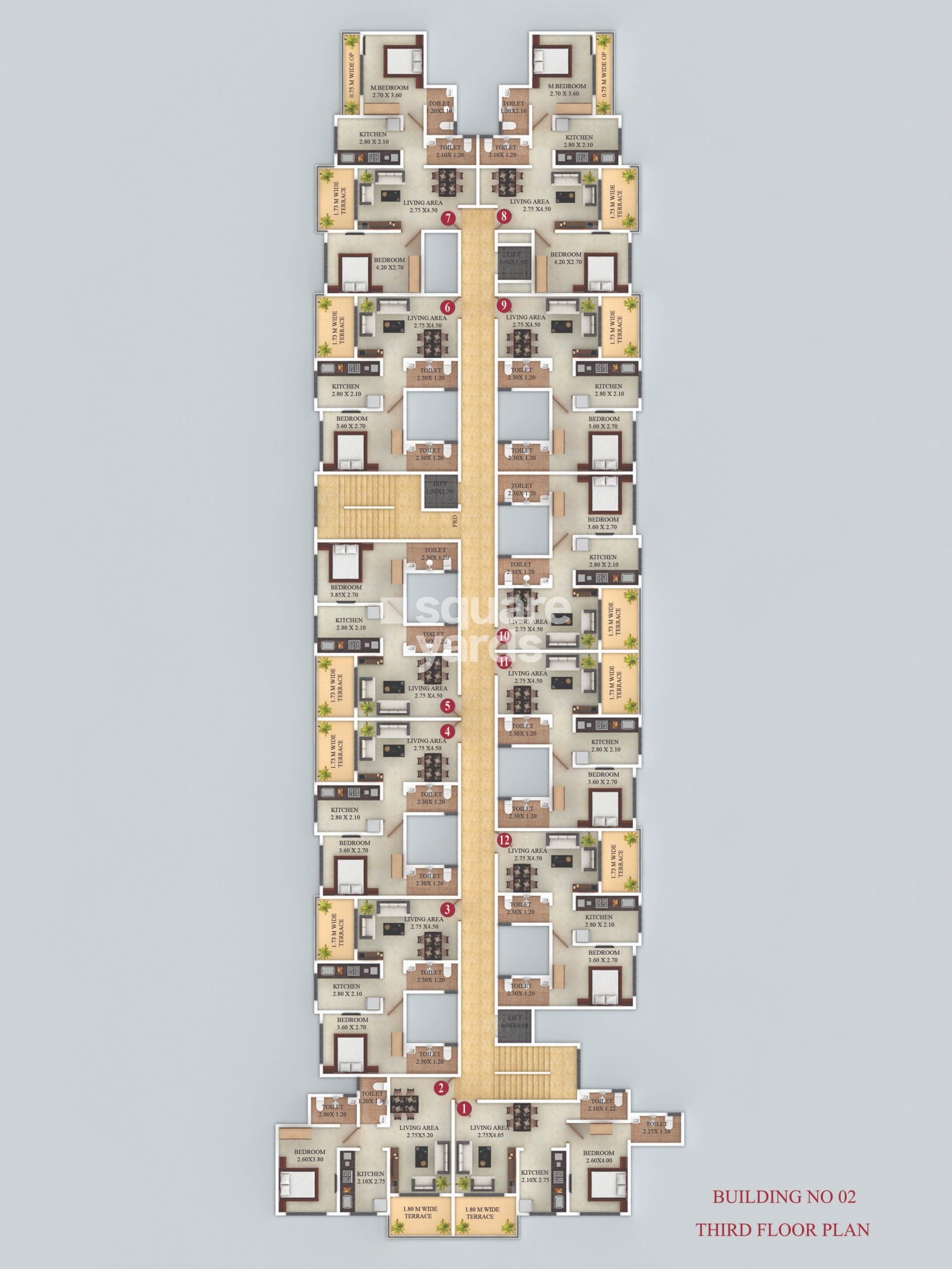 GBK Vishwajeet Pink City Floor Plans 3