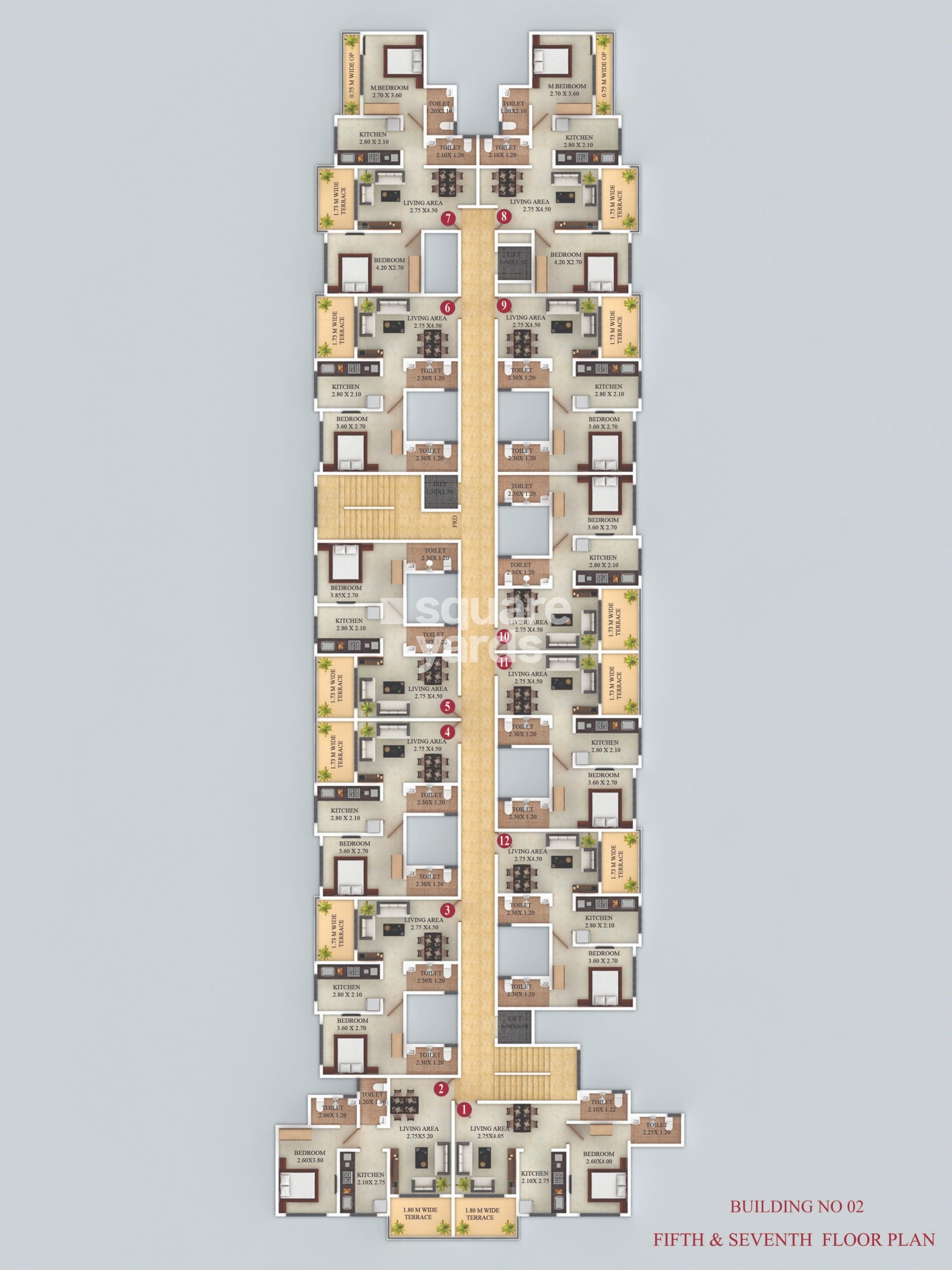 GBK Vishwajeet Pink City Floor Plans 4