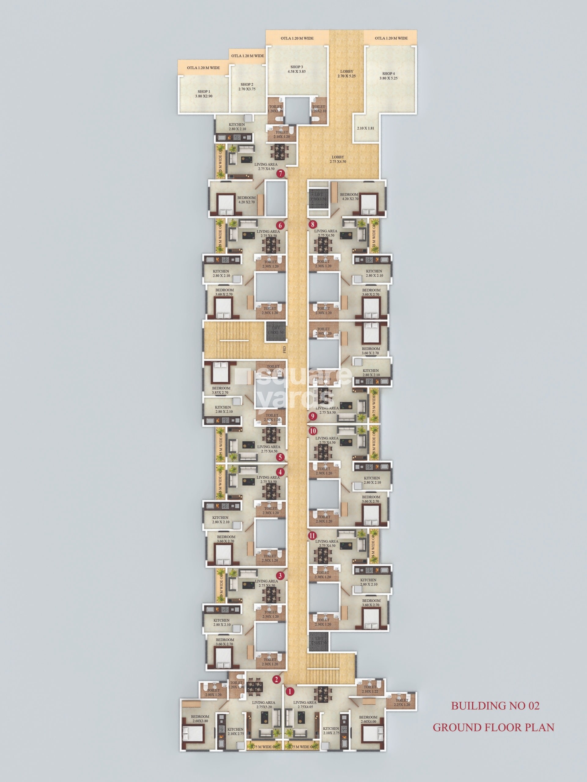 GBK Vishwajeet Pink City Floor Plans 6