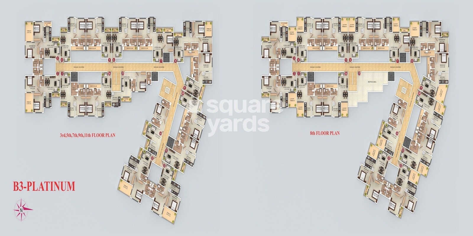 GBK Vishwajeet Pink City Floor Plans 9