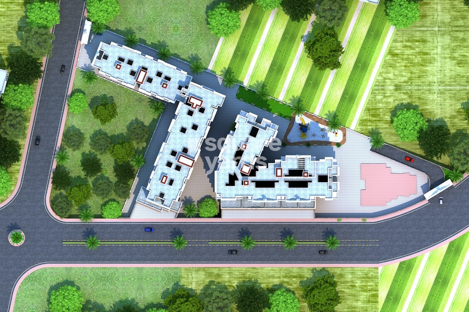 GBK Vishwajeet Pink City Master Plan Image