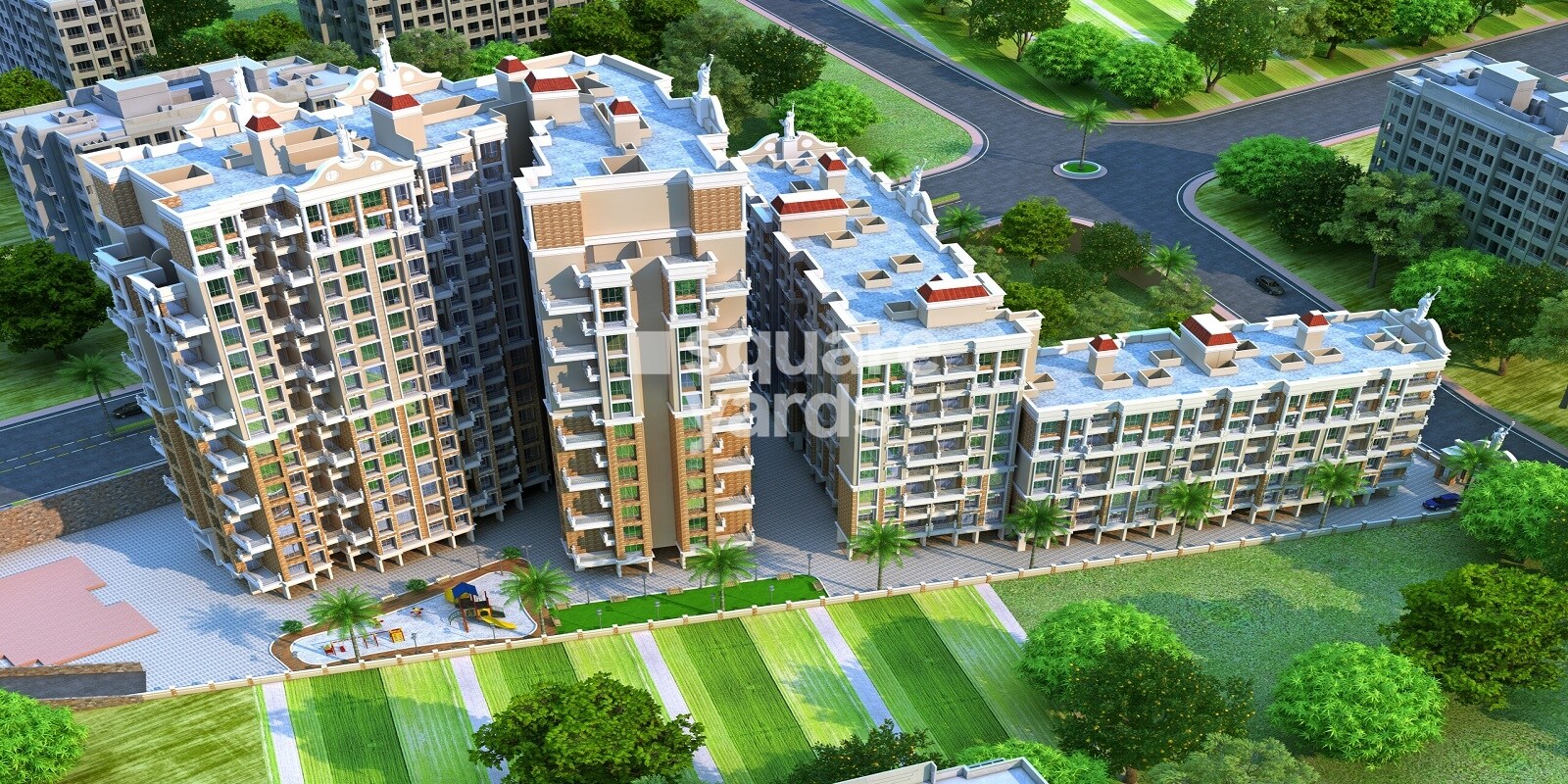 GBK Vishwajeet Pink City Tower View 8