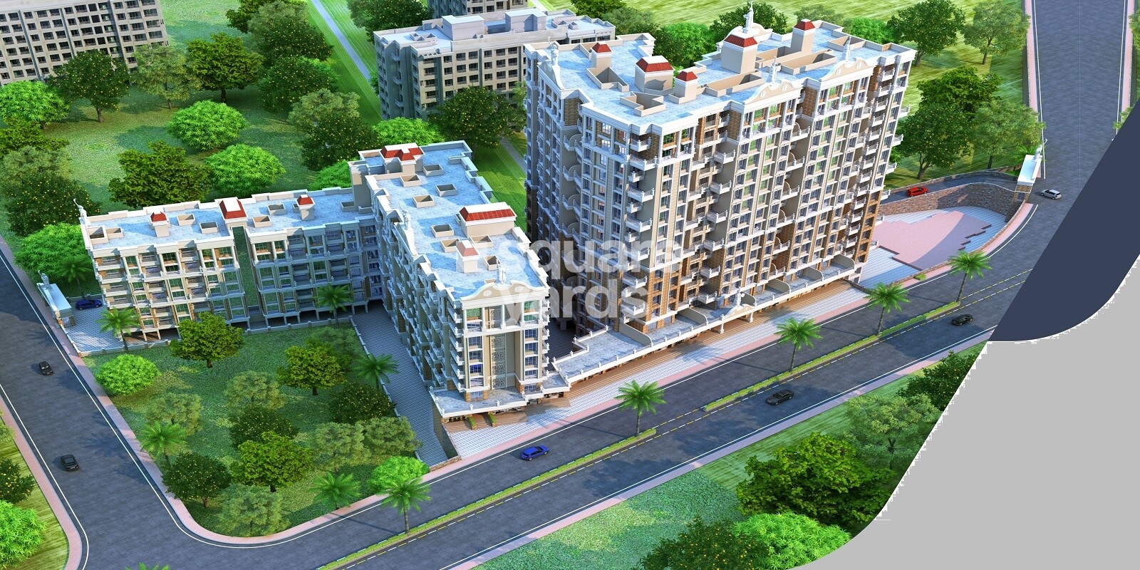 GBK Vishwajeet Pink City Tower View 9