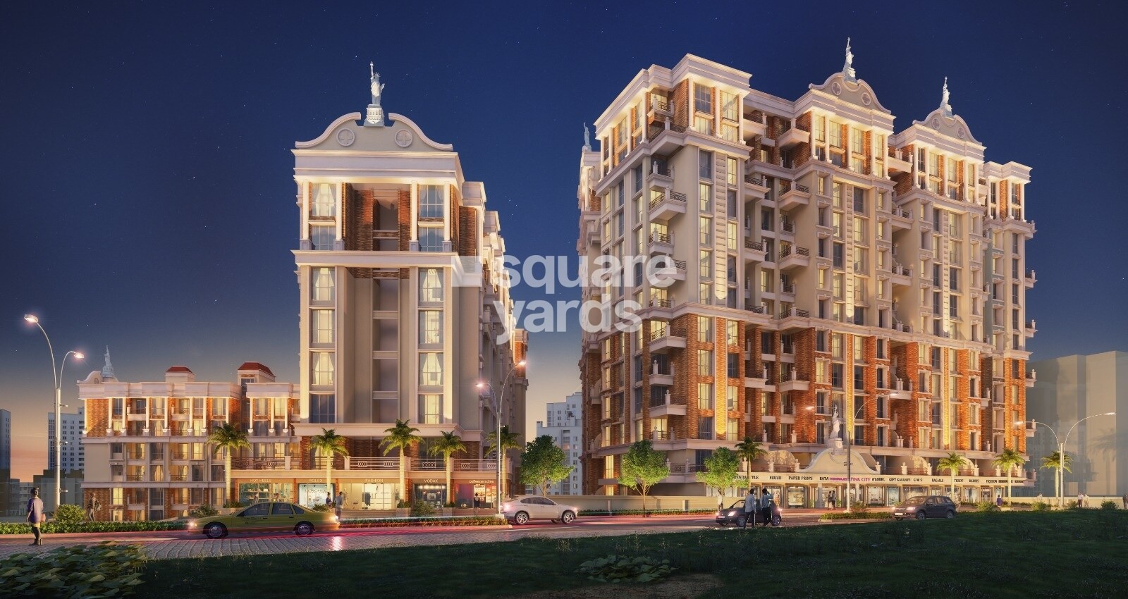 GBK Vishwajeet Pink City Tower View 5