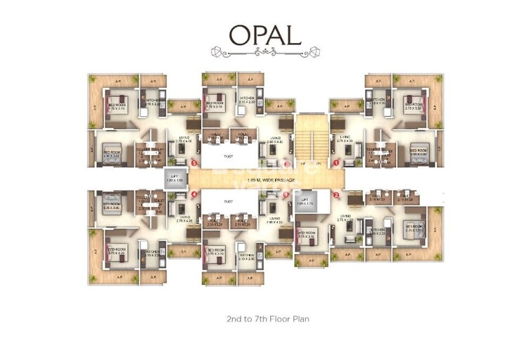 GBK Vishwajeet Precious Phase 1 Floor Plans 1