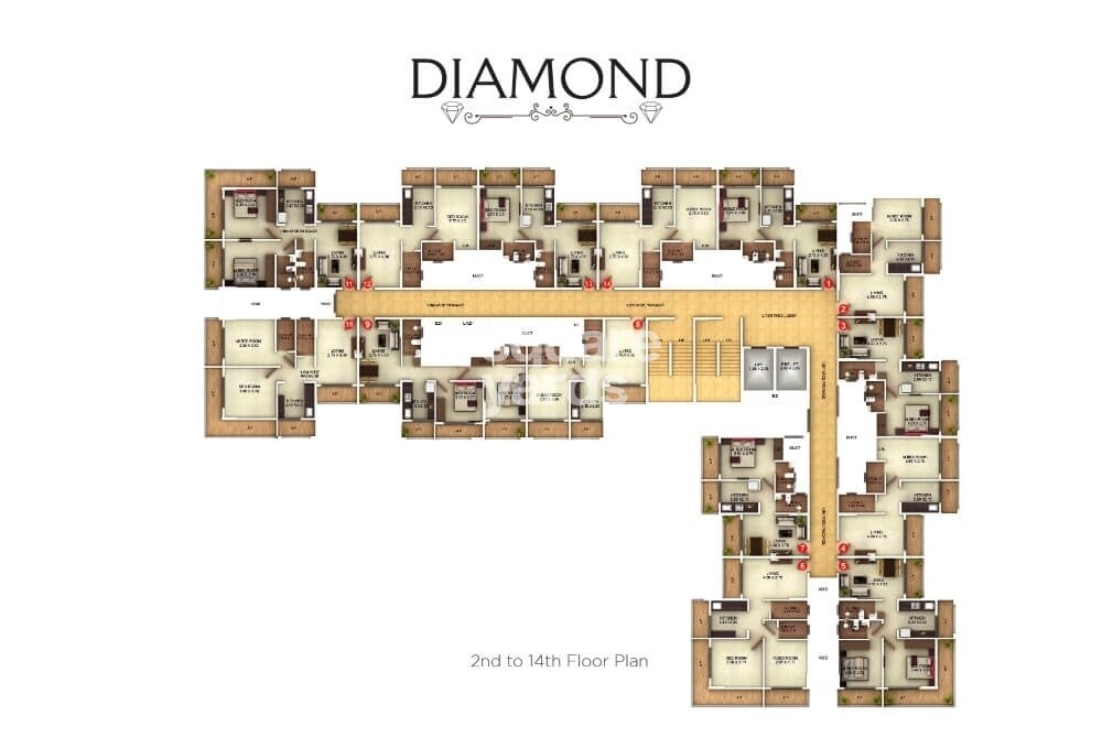 GBK Vishwajeet Precious Phase 1 Floor Plans 2