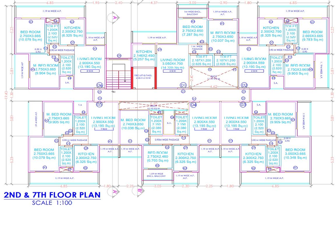 GBK Vishwajeet Vantage Floor Plans