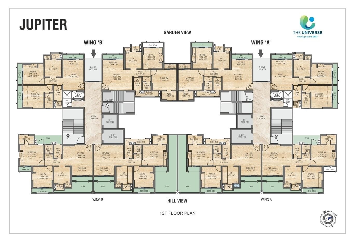 GE The Universe Floor Plans 1
