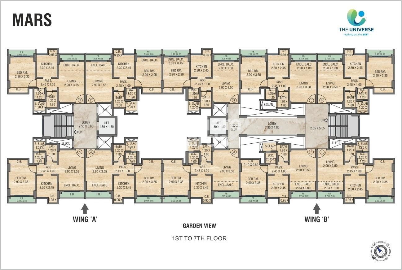 GE The Universe Floor Plans 3