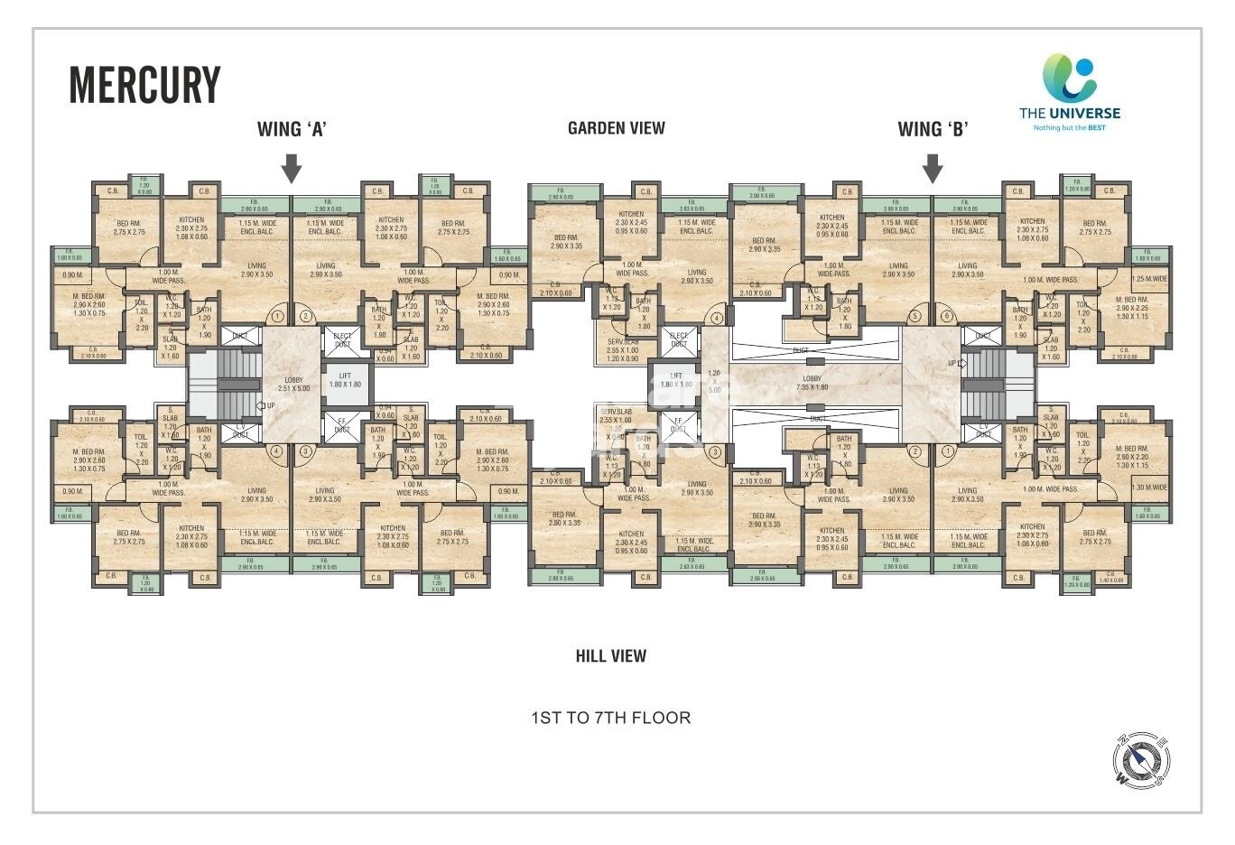 GE The Universe Floor Plans 4