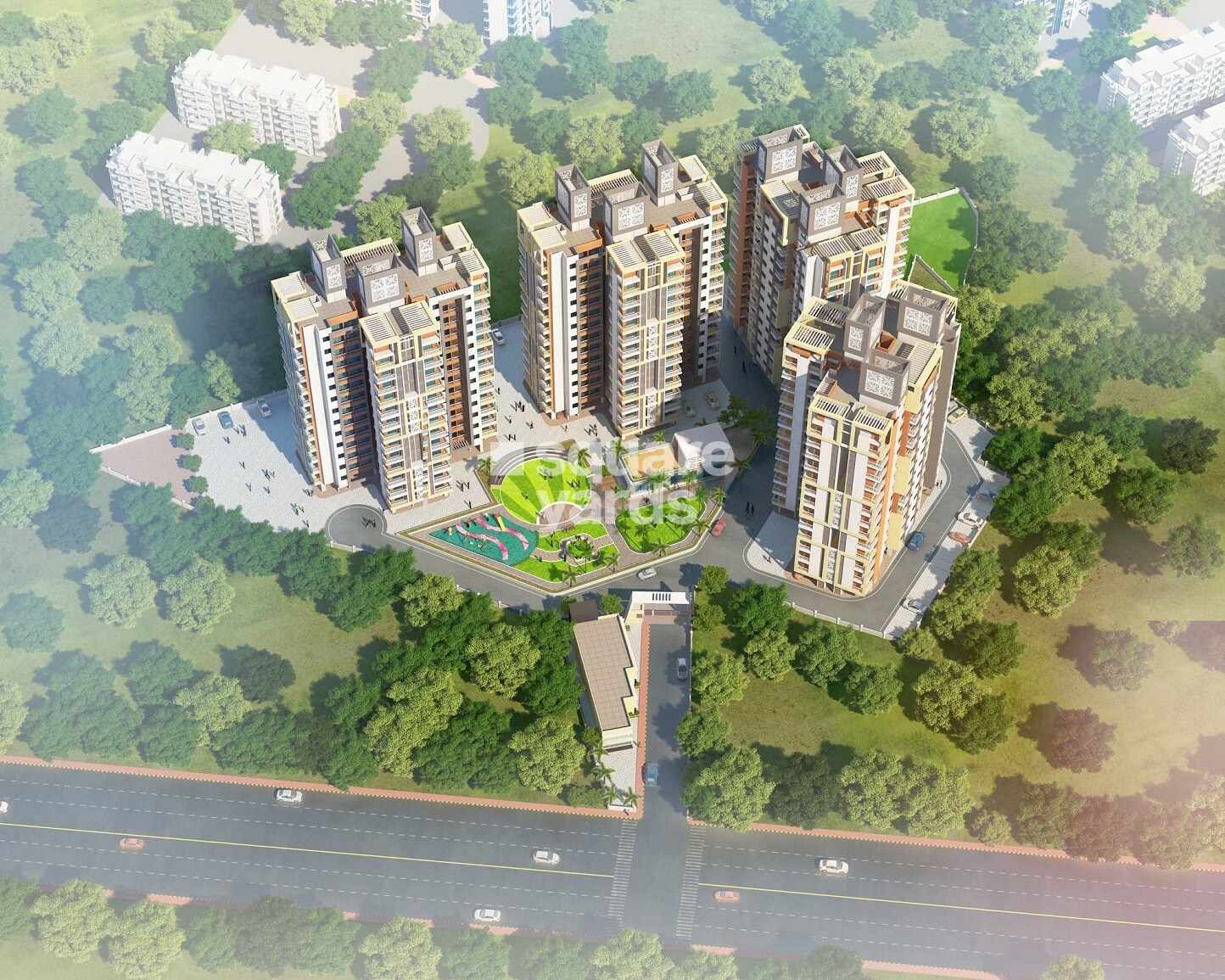 Happy Sarvoday Greens Tower View 3