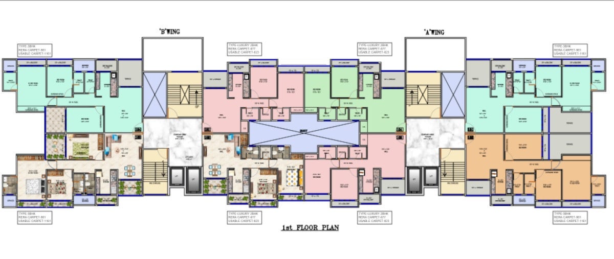 Globe Paradise Floor Plans