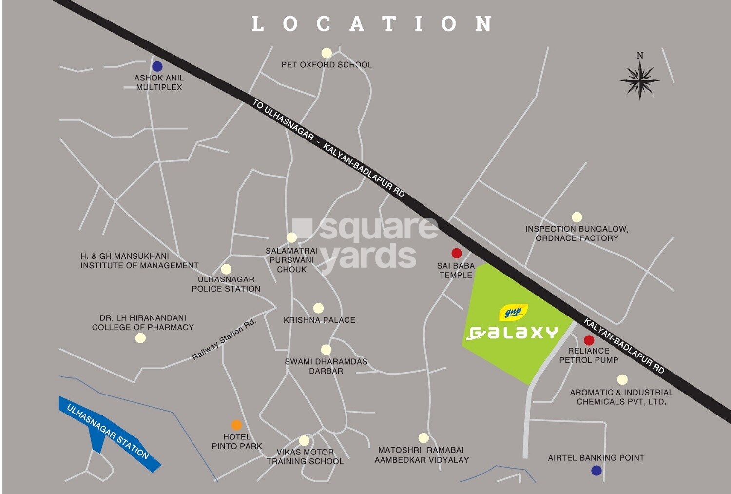 GNP Galaxy Location Image