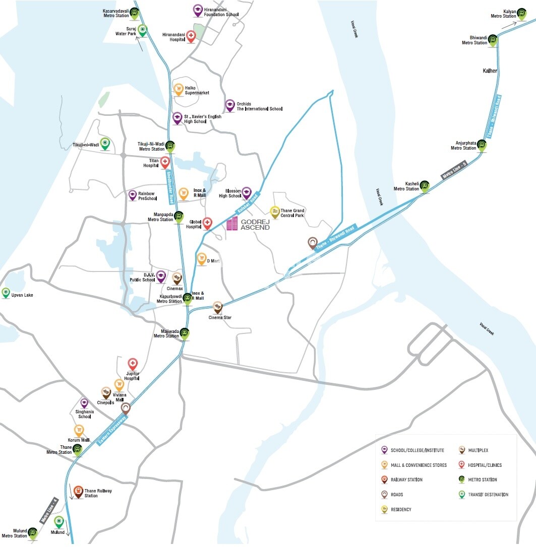Godrej Ascend Location Image