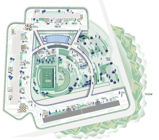 godrej emerald vista master plan image1