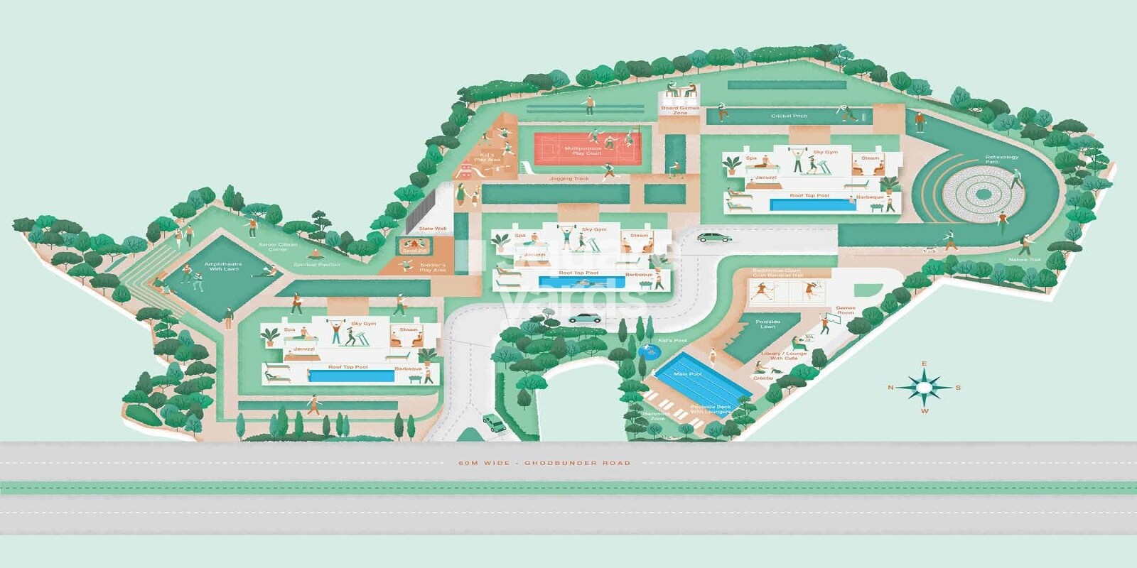 Godrej Exquisite Master Plan 1