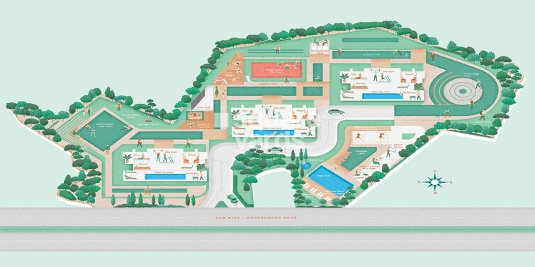 Godrej Exquisite Master Plan Image 1