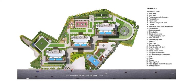 Godrej Exquisite Master Plan Image 2