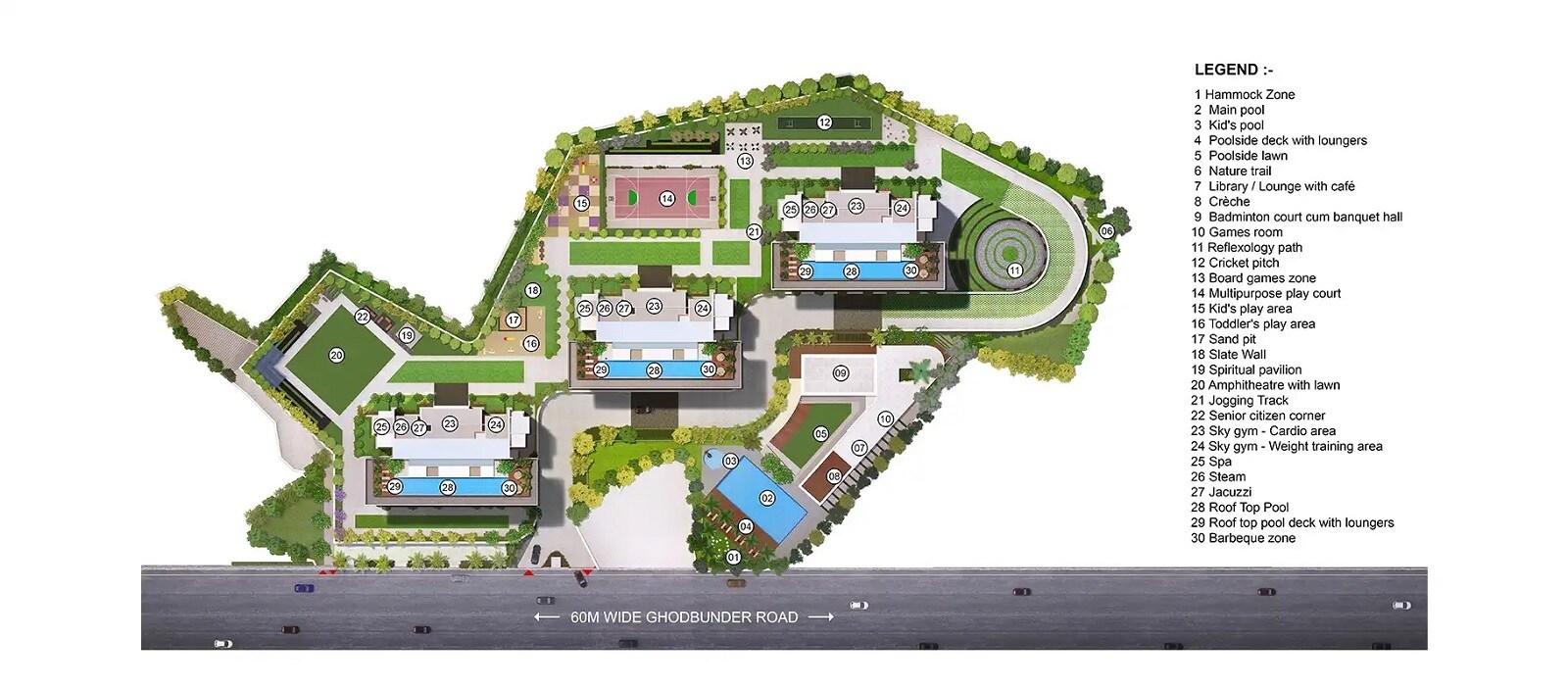 Godrej Exquisite Master Plan Image 2