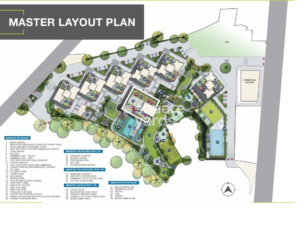 Godrej Nirvaan Master Plan 1