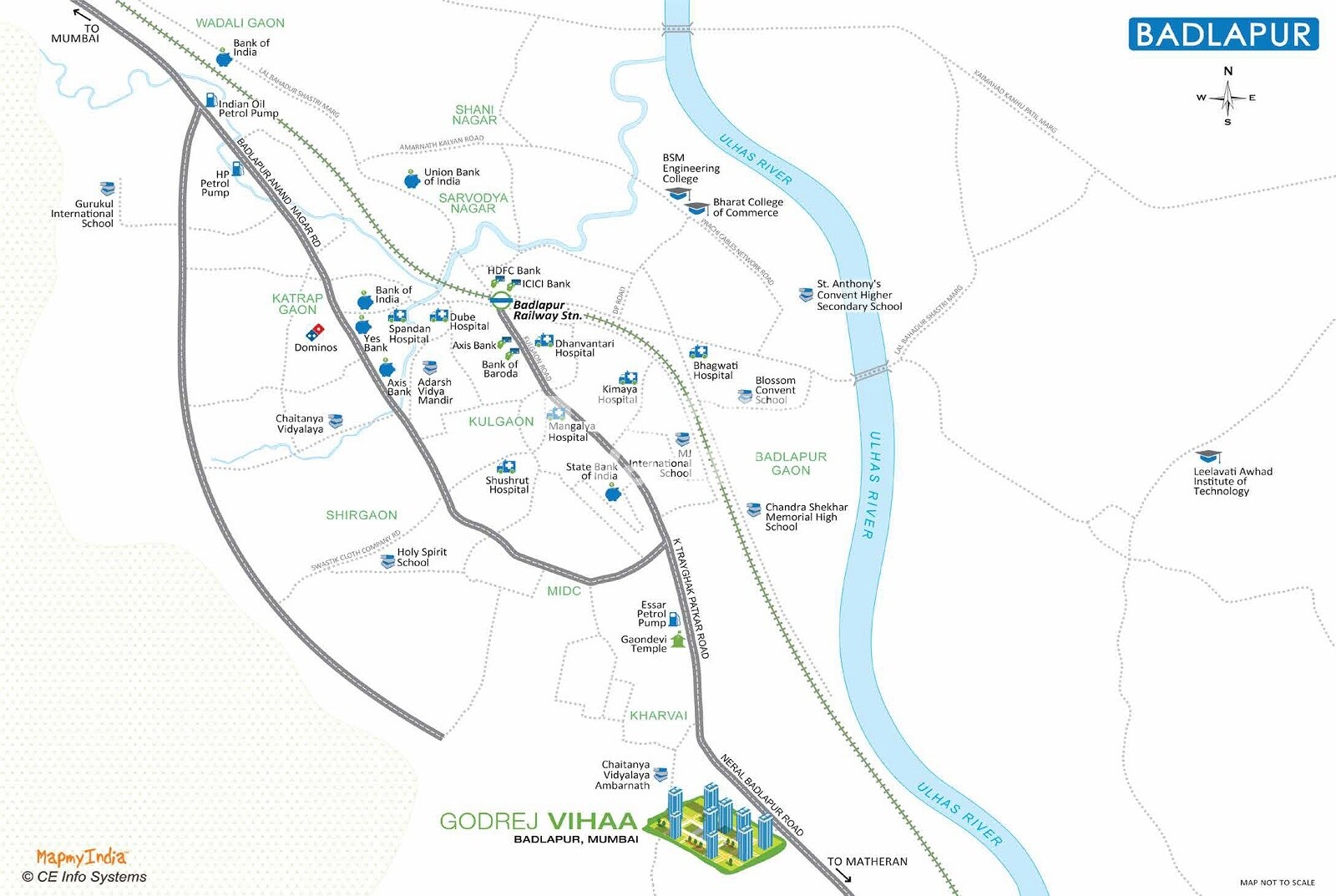 Godrej Sky Gardens Vihaa Location Image