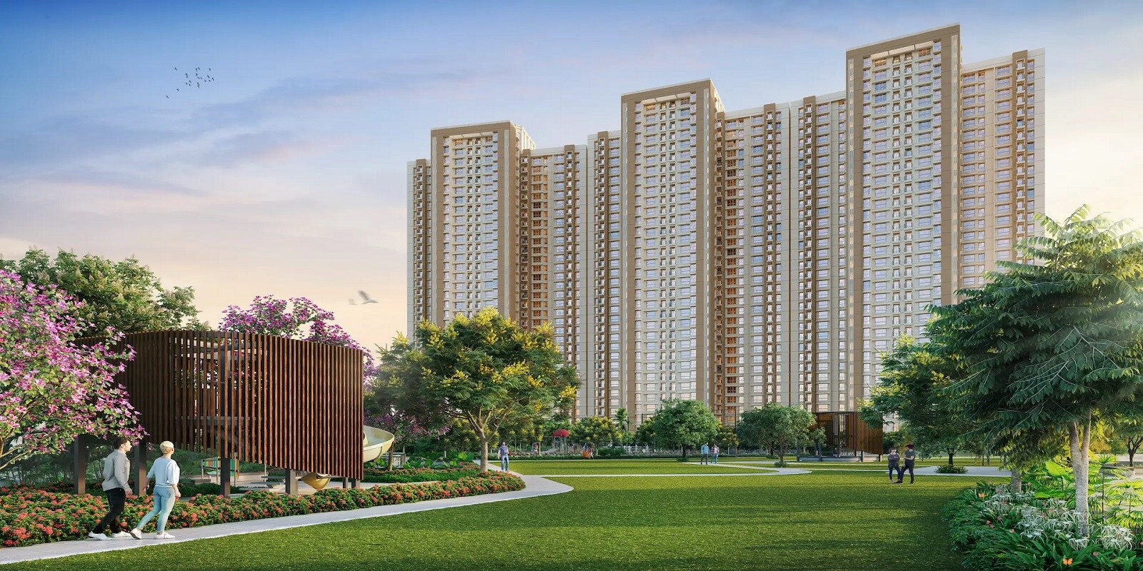 Godrej Upavan residential project in Themghar