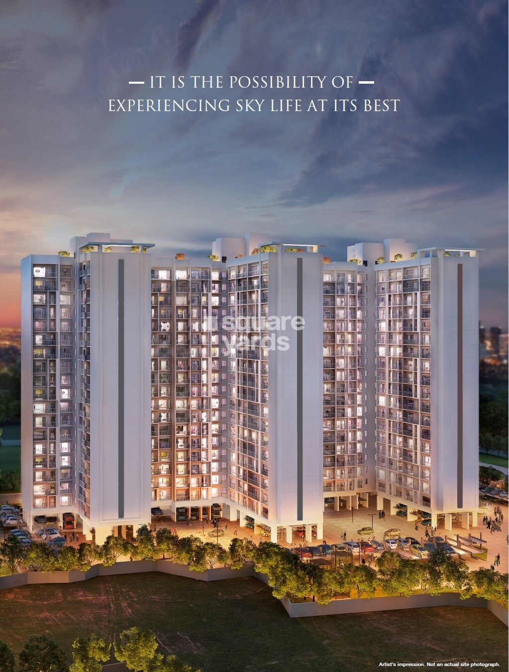 Godrej Vihaa Tower View 2