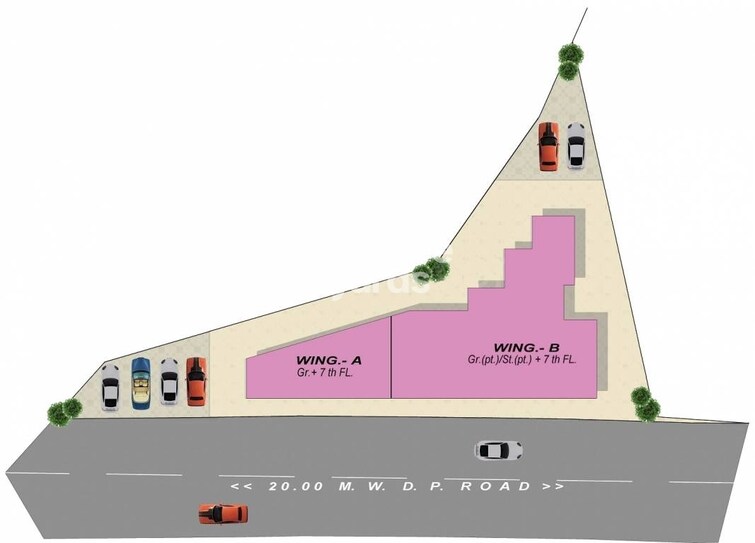 Goodwill Olive Residency Master Plan Image