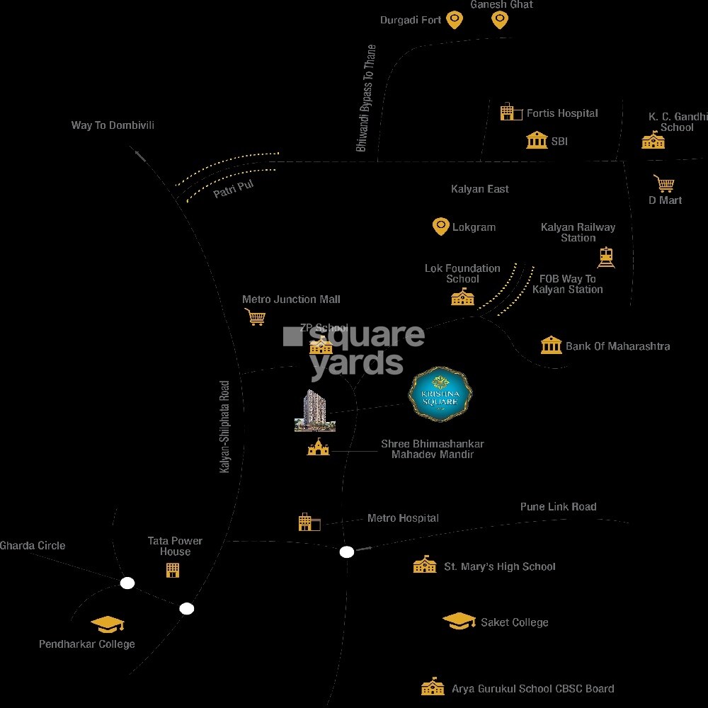 Gopal Krishna Square Location Image